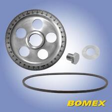 Pulley kit, direct current, black, for VW Beetle, Karmann rail type