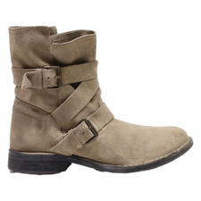 MANGO Ankle Boots Beige