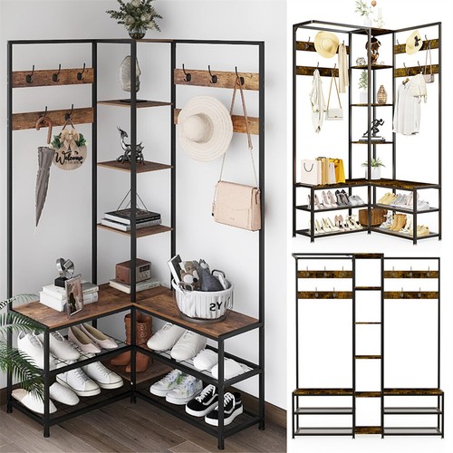 Entryway hall tree storage - entryway,