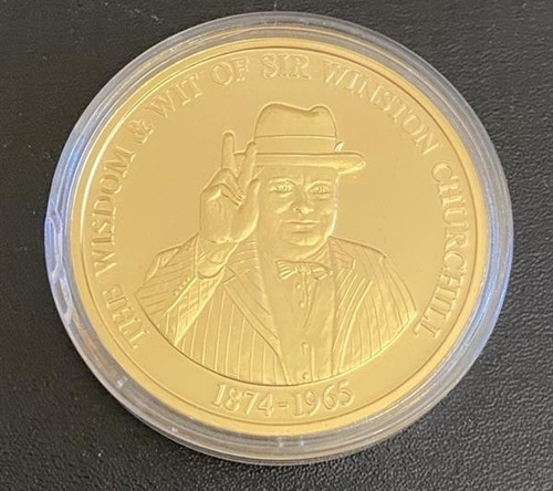 Gold plated coin - , "the