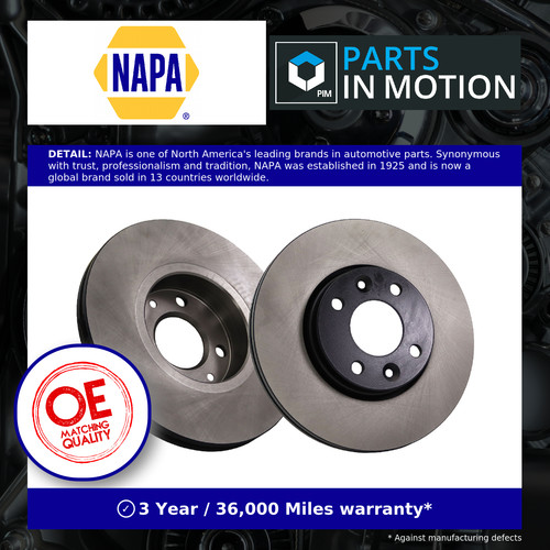 Brake discs pair - brake,