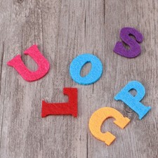  50 Pcs Felt Letters for