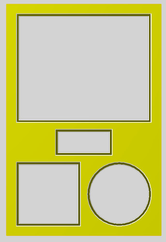 18x12in size double mount - size,