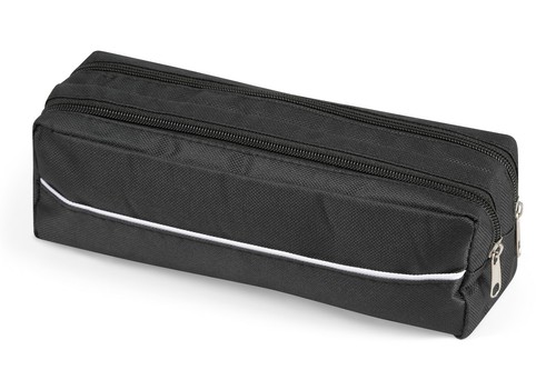 Large pencil case - with, double
