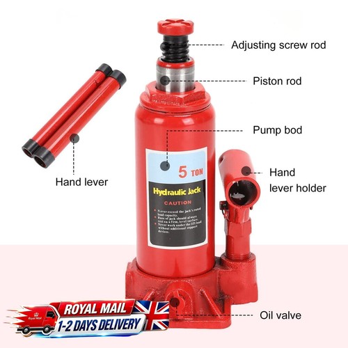 Ton bottle jack heavy duty - 5,