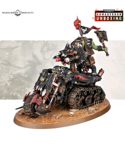 Ork wartrakk armageddon - wartrakk,