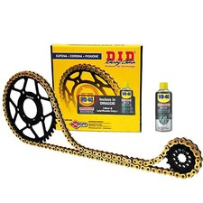 DID Professional Transmission Kit Chain Sprocket Yamaha 125 WR X 2011