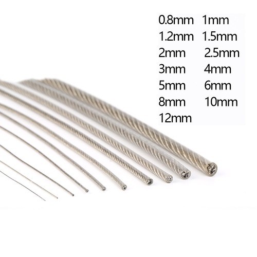 8mm 12mm wire - -, rope