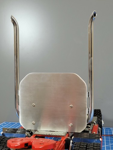 Aluminum headache exhaust rack - headache,