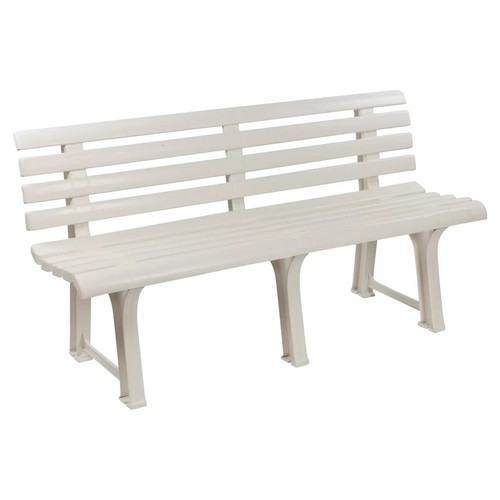 Plastic garden bench - garden, 3