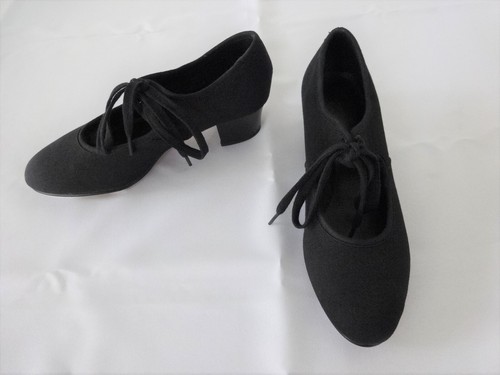 Bnib black canvas tap dance - canvas,