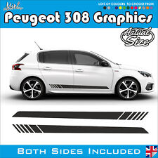 Peugeot 308 GT Line SW 307 Estate Stripes Decals Stickers Graphics 002