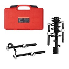 Heavy Duty Coil Spring Compressor Hook Strut Clamp Suspension Car Tool Set
