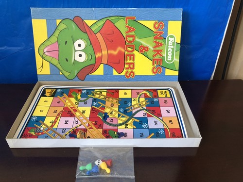 Vintage snakes ladders - snakes,