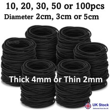 Black Hair Bands Elastics
