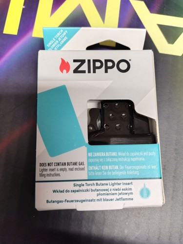 Zippo regular black butane - black,