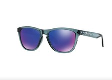 New Oakley Frogskins Sunglasses Clear Frames