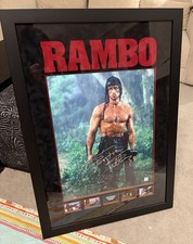 SYLVESTER STALLONE SIGNED 20 X