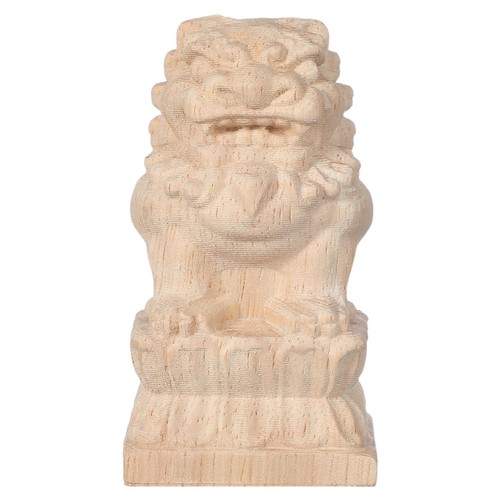 Wood carving lion - carving, head