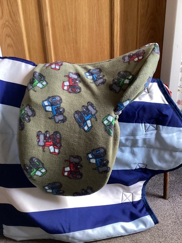 Fleece saddle cover designed - saddle,