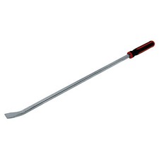 36" Pry Bar 900mm Bent Nose Heavy Duty With Hammer Cap Angled Garage Tool