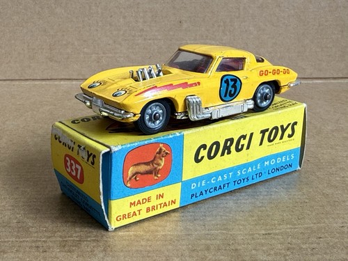 Corgi customised corvette - customised,