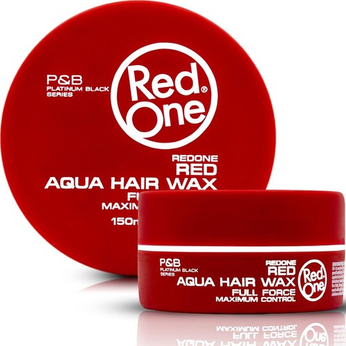 Red one - aqua, wax