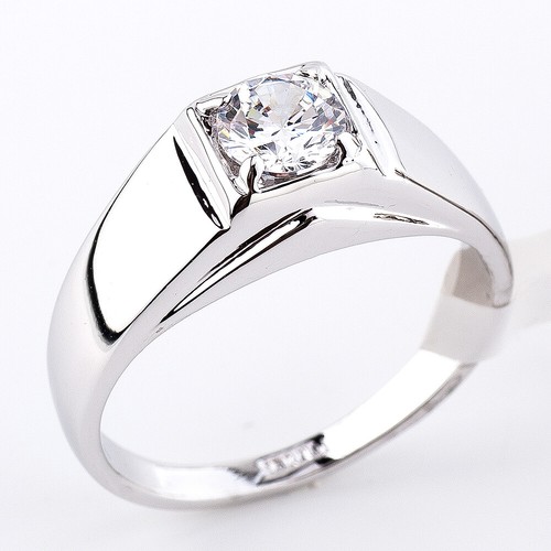 R3087 men solitaire 8ct cz - men's,