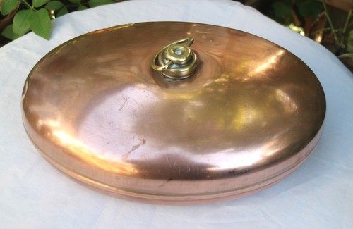 Beautiful antique copperoval - antique,
