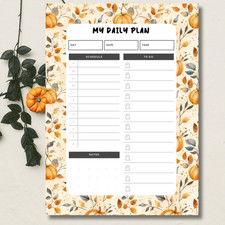 45 x Printed A5 Daily Insert