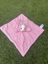 Primark Early Days Pink Rabbit  Baby Comforter Soft Toy Bunny