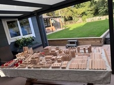 HABA Marble run and building blocks huge set in excellent condition