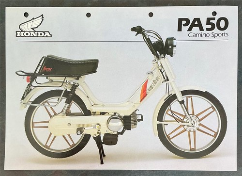 Honda pa50 camino - honda, moped
