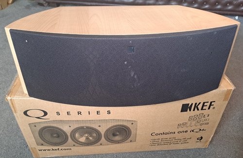 Boxed kef iq6c centre speaker - boxed,
