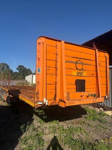 45ft orange tri axle - 45ft, tri-axle
