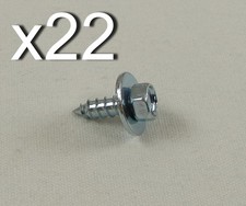 VW Type 3 Wing Fender Speed SCREW 22pcs Notchback Fastback Squareback 61-74