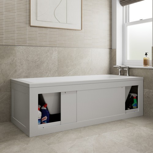 Side front storage bath - storage, panel