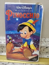 Pinocchio VHS 1940 Animation Classic Walt Disney Masterpiece