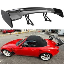 For Mazda MX-5 NB 57" GT Style Gloss Black Rear Boot Trunk Spoiler Tail Wing Lip