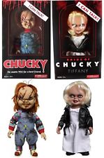 Child's Play Chucky & Tiffany Talking Mega Scale Doll with Sound 15" Mezco Set 