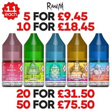 R and M Tornado 7000 10ml Nic Salt E-liquid Bar Juice - 10mg | 20mg All Flavours