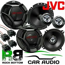 Peugeot 206 98-14 JVC 1240 Watts Component Kit Front & Rear 3 Door Car Speakers