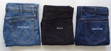 Mens Wrangler Texas Stretch Iconic Regular Fit Jeans *SECONDS* W121 Size 28 - 50