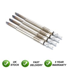 4x Diesel Heater Glow Plugs Fits Corsa (Mk3) 1.3 CDTI (2006-2014)