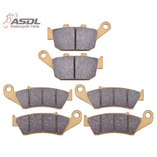 Front rear brake pads - front, for