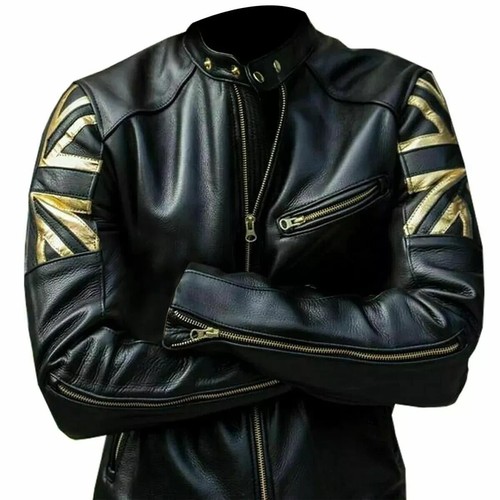 Mens biker vintage motorcycle - mens,