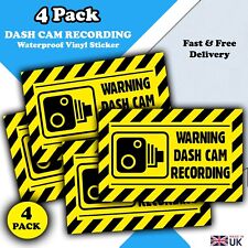 4 Pack - Warning Dash Cam