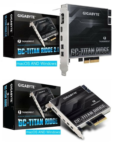Gigabyte titan ridge - gigabyte,