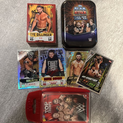 Topps slam attax then - slam, now