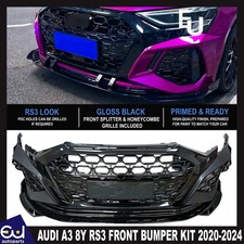 PRIMED RS3 LOOK FRONT BUMPER